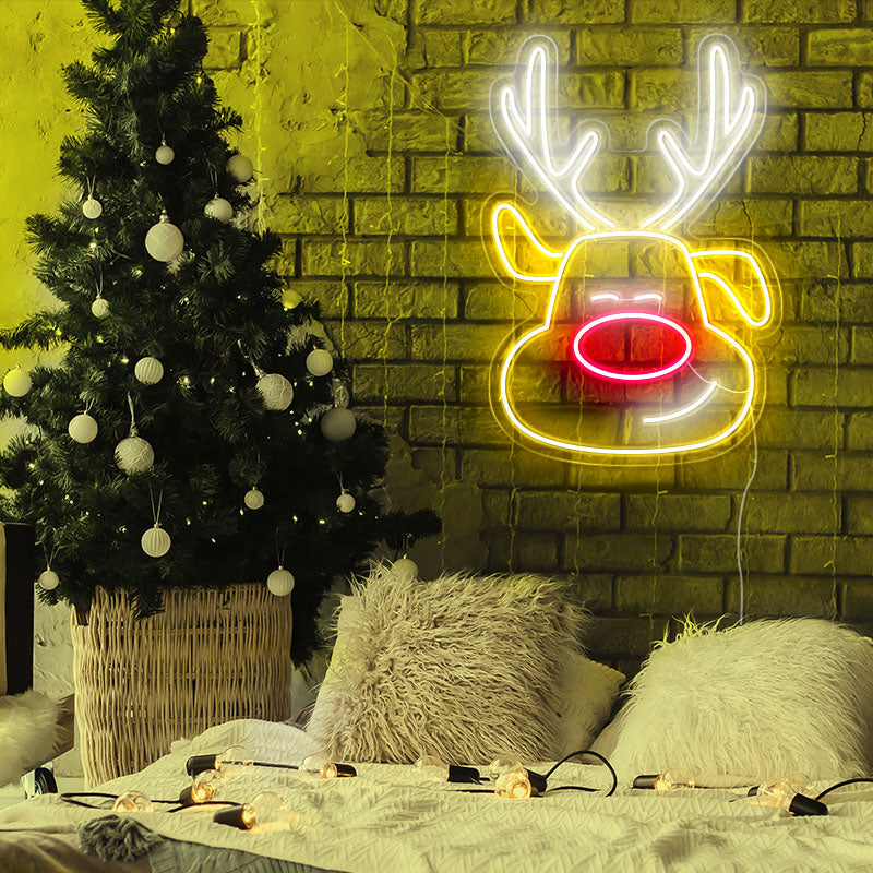Reindeer& Stocking Neon Xmas Gift Bundle