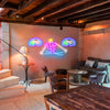 Downhill Skier Neon Sign&Ski goggles Neon