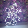All You Need Is Love LED Neon Sign