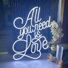 All You Need Is Love LED Neon Sign