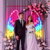 Colourful Angel Wings Neon Sign