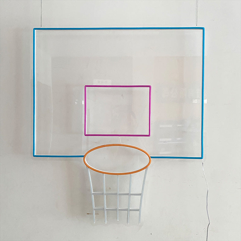 Basketball Hoop Neon Sign