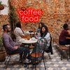 Coffee food led neon sign