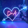 Custom Initial name neon signs