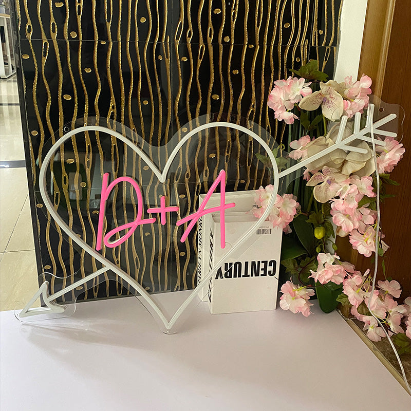 Custom Initial name neon signs