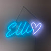 Girl's room creative theme decoration neon