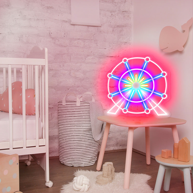 Ferris wheel Neon light