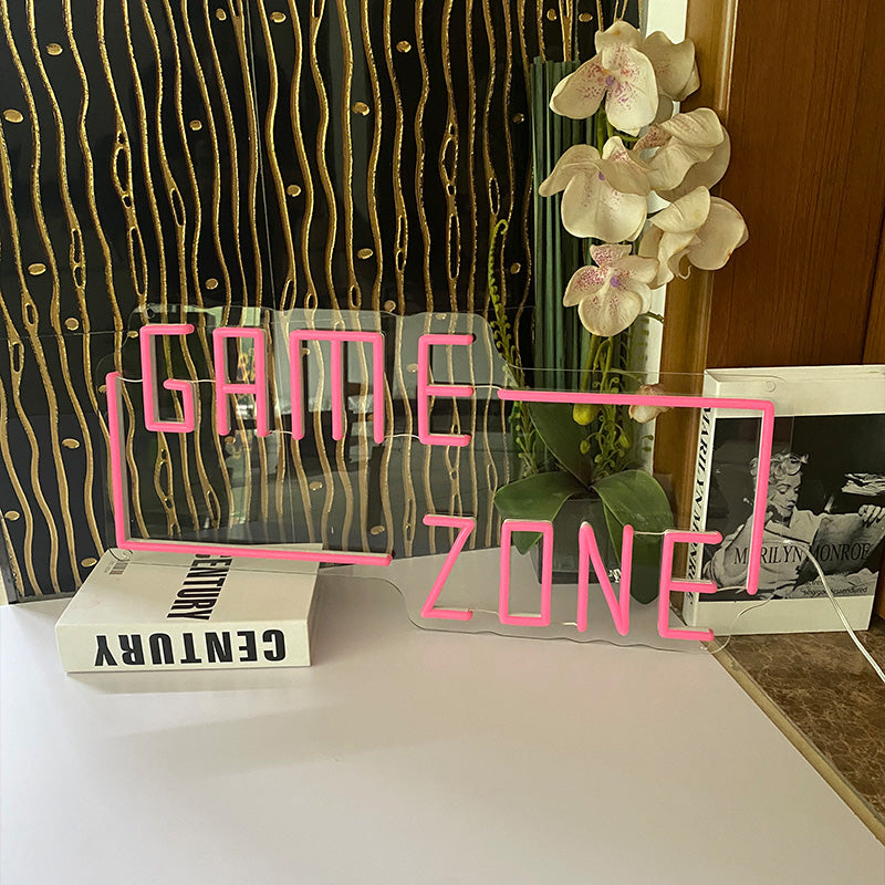 Game Zone LED Neon Sign