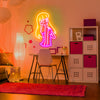 Anime Girl Neon Sign