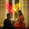 Hand in hand neon signs