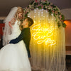 Happily ever after neon sign