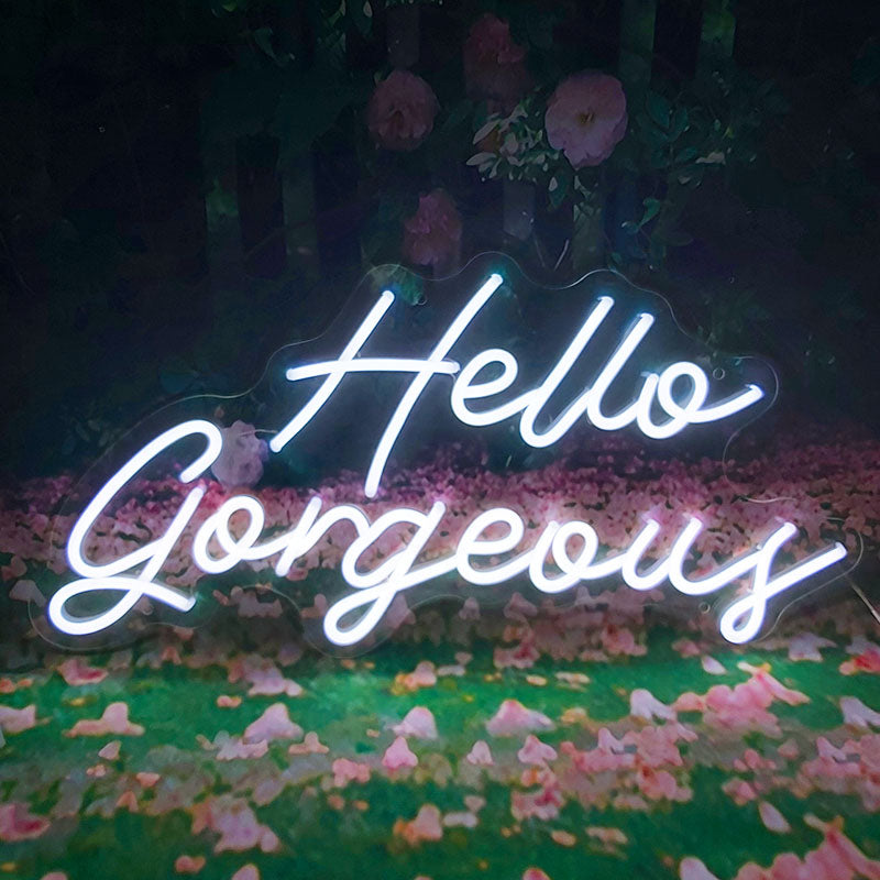 Hello Gorgeous Neon