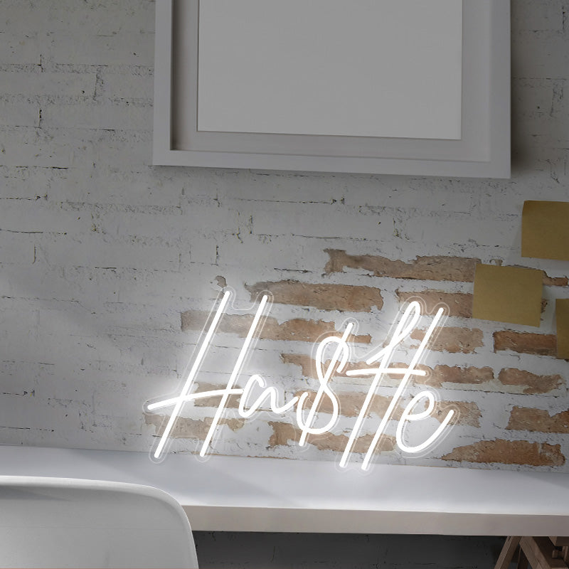 Hustle Neon Sign