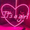 It's a girl ❤ neon sign