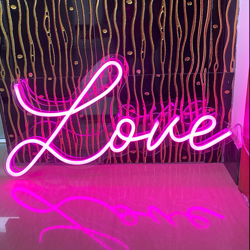 love neon sign