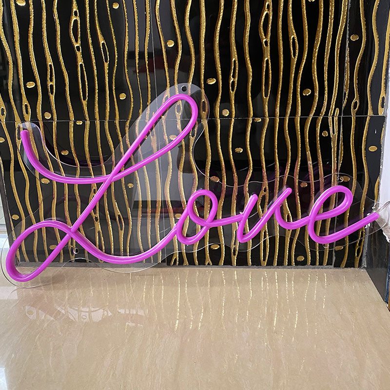 Love neon wall art