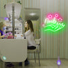 Nail Artist Salon Neon Light