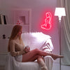 Personalized body neon art