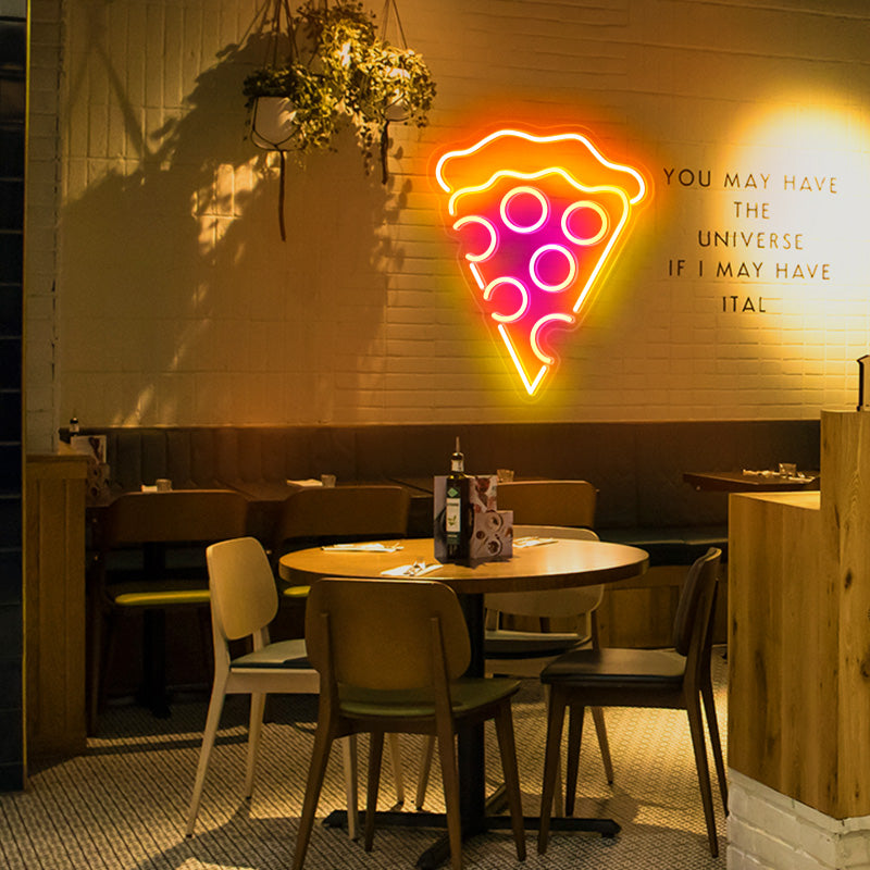 Pizza Models Neon Signs