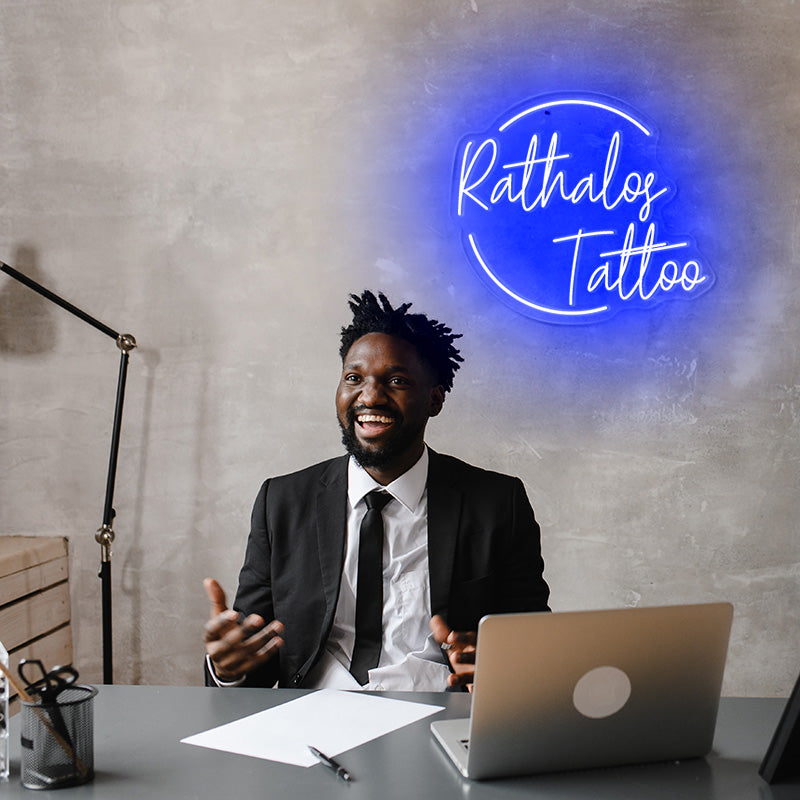 Customisable Tattoo Shop Neon Sign
