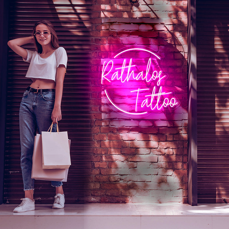 Customisable Tattoo Shop Neon Sign