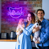 Customisable Cat Name Neon Sign