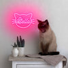 Customisable Cat Name Neon Sign