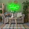 Custom name with bird neon sign