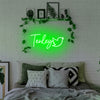 Custom name with bird neon sign