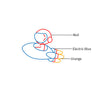 Flying Astronaut in Rocket LED neon sign
