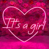 It's a girl ❤ neon sign