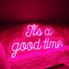 It's a good time neon signs for holiday decor
