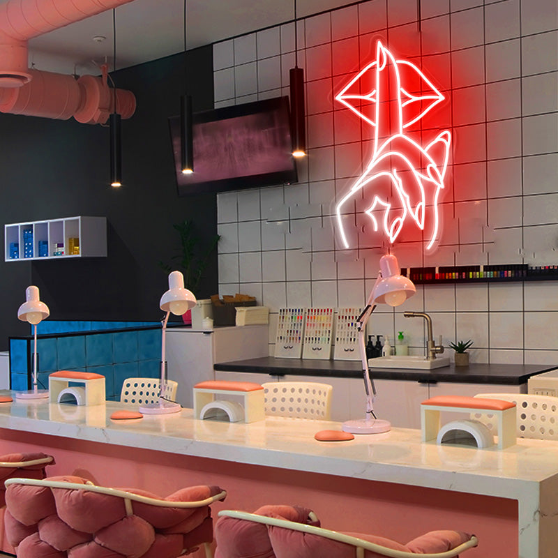 Beauty salon neon light