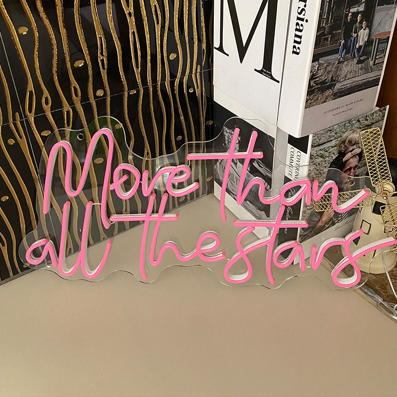 More than All The Stars Neon