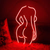 Nude neon wall art