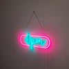 Ellipse Open Neon Light