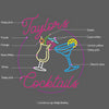 Custom first name cocktail bar sign