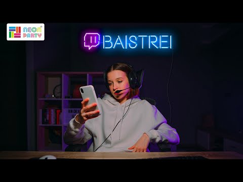 Custom Personalized Gamer tag Neon