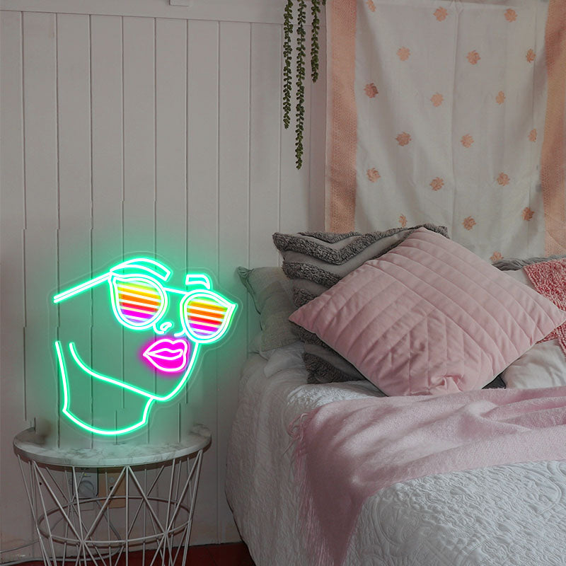 Fashion Woman Neon Sign