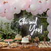 She Said Yes Neon Engagement Sign
