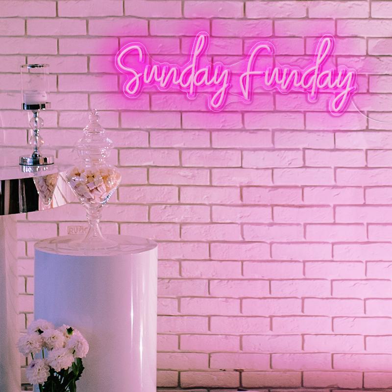 Sunday Funday LED Sign - neonpartys.co.uk
