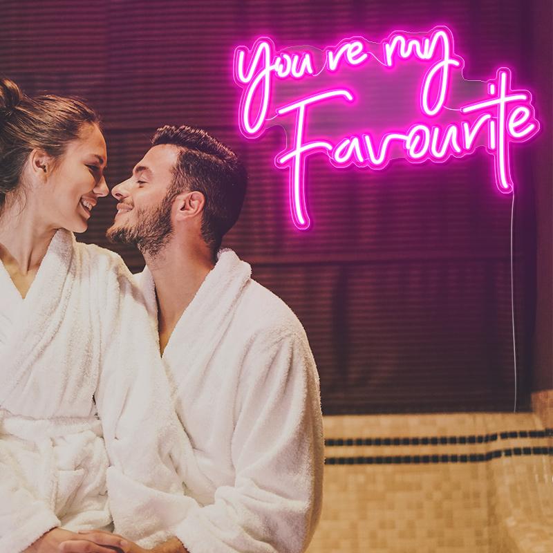 You Are My Favorite led sign for sale - neonpartys.co.uk