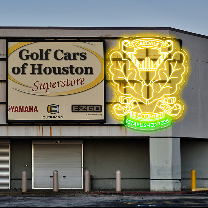 GOLF CLUB Neon lights - neonpartys.co.uk