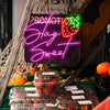 Stay sweet Neon lights - neonpartys.co.uk