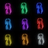 Nude Lady neon wall art - neonpartys.co.uk