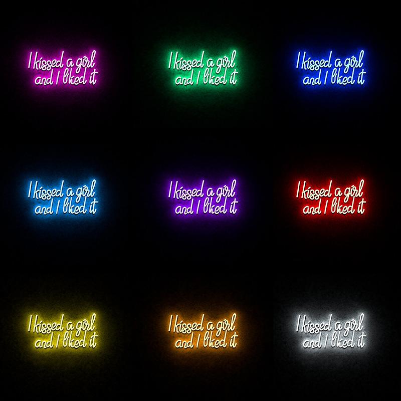 I Kissed a Girl and I Liked It - neonpartys.co.uk