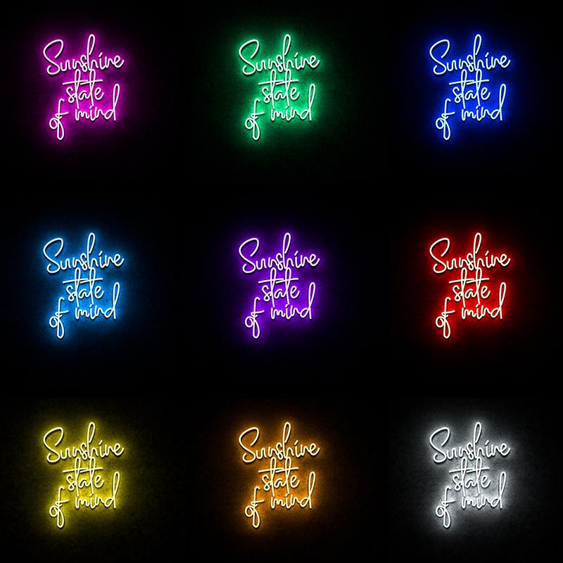 Sunshine State Of Mind Neon lights - neonpartys.co.uk