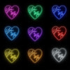 Heart (You + Me) wedding signs - neonpartys.co.uk