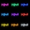 Treat Yourself led letter signs - neonpartys.co.uk