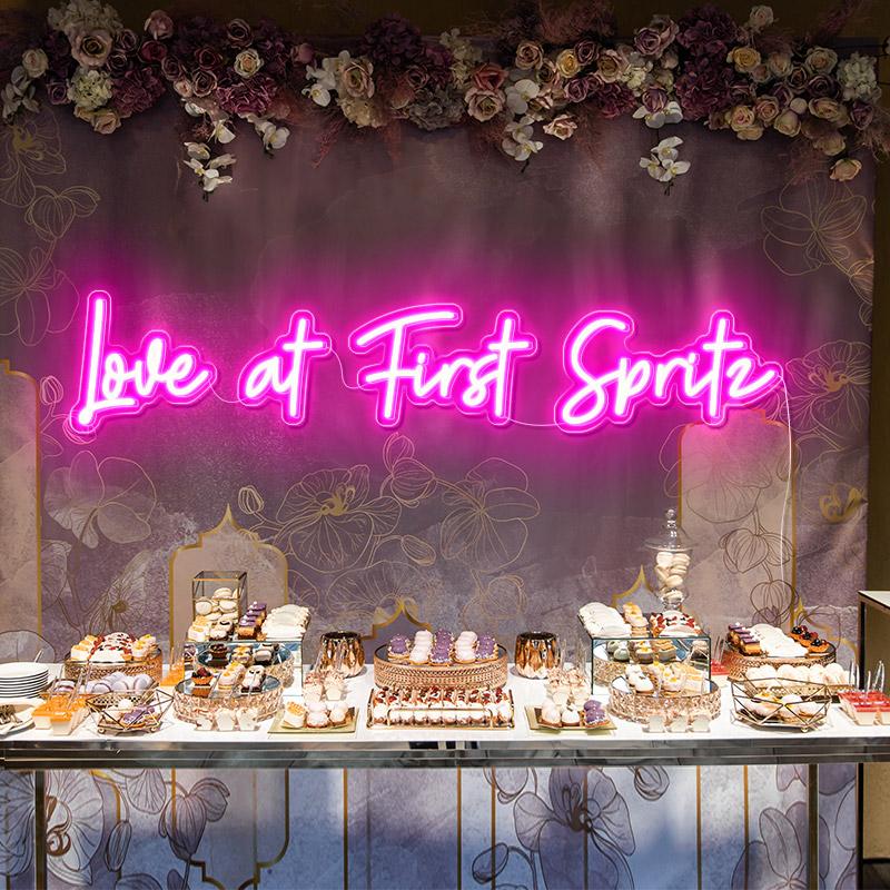 Love at first spritz neon lights - neonpartys.co.uk